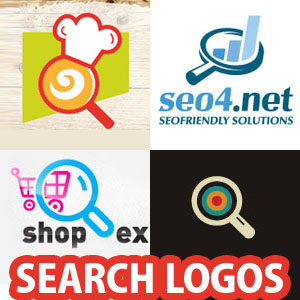 Creative Logo designs for Search theme - 28 logos